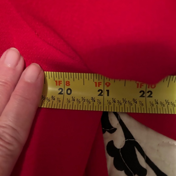 Zara Basic Red Knit Button Down - as seen on Kate Middleton - Picture 8 of 10